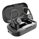 APEKX Bluetooth Headphones True Wireless Earbuds with Charging Case IPX7 Waterproof Premium HI-FI Stereo Sound Earphones Built-in Mic In-Ear Head