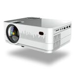 FJKMNFD Projector LED Mini Micro Portable Video Projector with USB For Game Movie Cinema Home Theater (Color : Style One)