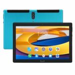 jerss HD Tablet, 6000mAh Support GPS 10.1in Tablet UK Plug 100‑240V for Working for Entertainment (Blue)