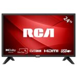 RCA RB24F1A 24 Inch HD TV, DVB-T/T2/C FreeView HD Dolby Digital Audio TV, Triple Noise Reduction Color Engine LED Backlighting, HDMI VGA PC Audio