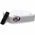 KODAK FLIK X10 Full HD Multimedia Projector | Mini Portable Compact Home Theater System with Remote Control, Native 1080p Video Projection & HDMI