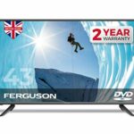 Ferguson 43 inch Full HD LED TV With DVD Player, Freeview HD, USB and 3 x HDMI - British Manufacturer - F4320F