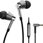 1MORE Triple Driver In-Ear Earphones Hi-Res Headphones with High Resolution, Bass Driven Sound, MEMS Mic, In-Line Remote, High Fidelity for Smart