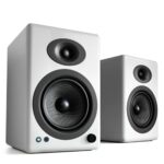Audioengine A5+ Wireless Bluetooth Computer Speakers - 150W Bluetooth Speakers for Home, Studio, Gaming with aptX-HD Bluetooth, AUX, RCA, and Rem