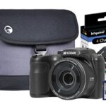 Kodak PIXPRO AZ255 Bridge Camera inc 4x AA Batteries, 32GB SD, Case and Charger