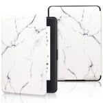 XYFCJK Paperwhite 123 Case For Kindle - (6Th 7Th Gen) 2013 2015 Printed Smart Cover, Slimshell Pu Leather Anti-Drop Waterproof Case For Dp75Sd, E