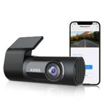KAWA Car Camera Dash Cam 2K 1440P Full QHD Dash Camera 30fps - Voice Control, 360° Rotating Body, 145°Wide Angle Dashcam, WDR with Super Night Vi