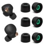 Memory Foam Eartips Ear Buds for Sony WF-1000XM4 Ear Tips Replacement Sony ar Piece Foam Tips for WF-1000XM4 Fit Charging Case M(3 Pairs).