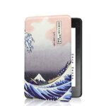 XYFCJK Hand Strap Case For Kindle - Paperwhite 123 (6Th 7Th Gen) 2013 2015 Smart Anti-Drop Cover, Printing Slimshell Waterproof Case For Dp75Sd,