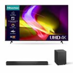 Hisense 4K UHD TV E6K and AX3120G with 3.1.2 Surround Sound and Dolby Atmos&DTS Virtual X