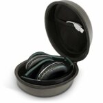 iGadgitz U5415 -EVA Zipper Carrying Hard Case Compatible for Over-Ear Foldable Headphones -Black