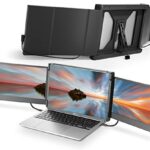 Teamgee Portable Monitor for Laptop, 12” Full HD IPS Display, Dual Triple Monitor Screen, Work with 13”-16” Mac Windows Chrome