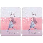 Milisten Ereaders 2pcs Accessories Absorption Leather Lightweight Style Cute Cover Folio E- Reader Safe E- Printed Chic Reader Sleeves Cases Th E