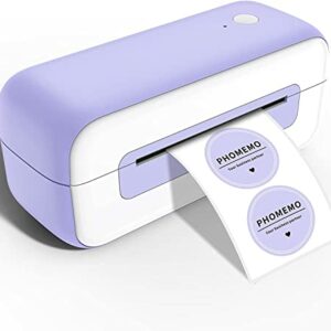 Phomemo Thermal Label Printer, PM246S Shipping label printer 4x6 USB, Label Printer Machine for Package, Postage, Address, Logo, Compatible with
