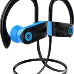 Otium Bluetooth Headphones, Wireless Headphones IPX7 Waterproof Earphones Sport Earbuds With Bluetooth 5.3 Chip 15 Hrs Battery,Noise Cancelling M
