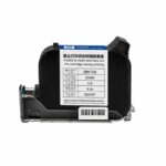 Handheld Printer Portable Small Coding Machine Mini Inkjet Printer Multi-Language Printing Logo Quick-Drying Inkjet Printers (Color : Black Quick