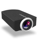 YADECL YG500/YG510 Mini Projector Support 1080P 1800Lumen Portable LCD LED Projector Home Cinema USB Beamer Bass Speaker (Size : YG510)