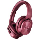 ZIHNIC Active Noise Cancelling Headphones, 40H Playtime Wireless Bluetooth Headset with Deep Bass Hi-Fi Stereo Sound,Comfortable Earpads for Trav