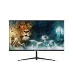 AISHICHEN 21.5 Inch Computer Monitor with Speakers, HDMI Monitor Frameless Monitor 75Hz 1080P, 250 cd/m², 3 ms, FHD Desktop Monitor, Led Monitor,