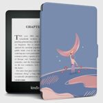 JNSHZ Cover Compatible Kindle Paperwhite5 Cover For Ebook Reader Covers Released 11Th Gen 2021 Smart Accessories Pu Leather Kindle Cover - (Blue