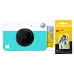 KODAK PRINTOMATIC Digital Instant Print Camera with Paper 50-pack Bundle