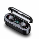 True Wireless Headphones, Bluetooth 5.0 Wireless Earbuds 150H Playtime Deep Bass Hi-Fi Stereo Sound in-Ear Bluetooth Earphones with Mic, IPX7 Wat