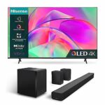 Hisense 4K QLED TV E77K and AX5100G with 340W Output and Dolby Atmos&DTS Virtual X