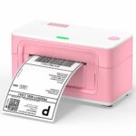 MUNBYN Bluetooth Label Printer, Desktop Thermal Label Printer 4x6 for Shipping Postage Home Small Business, Compatible with Etsy, Shopify, Ebay,