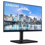 Samsung LF27T450FQUXEN 27" Full HD Monitor - 1920 x 1080, 75Hz, HDMI, Displayport, USB, Height Adjustable , Black