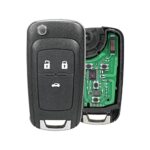 433MHZ 3 Buttons Car Key Fob For Opel Vauxhall Astra J Insignia Zafira Mokka Vectra Meriva Cascade ID46 chip HU100 Blade