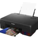 Canon Inkjet Printer PIXMA G550 MegaTank Printer (4,800 x 1,200 dpi, Photo Printer 10 x 15 cm, LC Display, WiFi, Canon Print App, Mopria, AirPrin