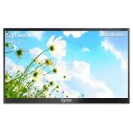 SYLVOX 75 inch 1000nits Outdoor TV IP55 Waterproof, Smart Android TV 4K UHD, HDR 10,Dolby Audio Television, Voice Search, DVB-T/C/T2/S/S2，Chromec