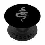 Occult Gothic Snake Grunge Tattoo Satan Devil Black Punk 666 PopSockets PopGrip: Swappable Grip for Phones & Tablets