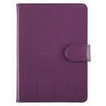 HHF Tab Accessories For Sony Prs T2, Ereader, Magnetic Closure PU Leather Protective Shell/Skin Cover Case for Sony Ebook Prs-T2 (Color : Purple)