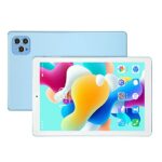 HEITIGN 10.1 Inch Dual SIM Tablet Dual Standby UK Plug 100-240V MT6735 Octa Core 4GB RAM 64GB ROM RGB Mouse 2-in-1 Mouse Phone 11 Tablet with Sty