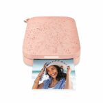 HP Sprocket Portable Photo Printer (Blush Pink) Instantly Prints ZINK 2x3" Sticky-Backed Photos from your iOS & Android Device