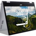 Acer Chromebook Spin 513 CP513-1H - (Qualcomm SC7180, 4GB RAM, 64GB eMMC, 13.3 Inch Full HD Touchscreen Display, Chrome OS, Silver)