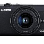 Canon EOS M200 MILC 24.1 MP CMOS 6000 x 4000 pixels Black EOS M200, 24.1 MP, 6000 x 4000 pixels, CMOS, 4K Ultra HD, Touchscreen, Black