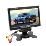 OBEST 7 Inch Rear View Camera Screens, Full Colour LCD Display, 800 * 480 RP, DC12V-24v, AV1/AV2 Video Switching, LCD Car Monitor for Car Trucks