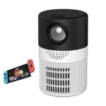 Dimweca Smart Projector | YT400 HD 1080P Video Projector with Dual Fan Cooling System - Mini LED Projector for Outdoor Video Projection, Watch An