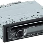 Pioneer DEH-S420BT 1-DIN CD Tuner with Bluetooth, USB, Spotify, Pioneer Smart Sync App and compatible with Apple and Android devices.