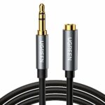 UGREEN Headphone Extension Cable 3.5mm Male to Female Audio Lead Aux Extender Mini Jack Plug Auxiliary Stereo Earphone Cord Compatible with Car T