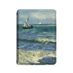 LucklyingBao Slimshell Case For 6" Kindle Paperwhite 10Th Generation 2018 Release - Pu Leather Covers For Kindle Paperwhite E-Reader Accessory-Oi