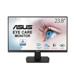 ASUS VA247HE Eye Care Monitor â€“ 23.8 inch, Full HD, Frameless, 75Hz, Adaptive-Sync/FreeSync, Low Blue Light, Flicker Free, Wall Mountable
