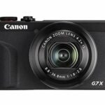 Canon Powershot G7 X Mark III (Black) - Easy to use premium compact camera designed for content creators (Tilt-up screen for vlogging, 4K Video &