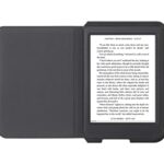 Kobo Nia SleepCover Case | Black | Sleep/Wake Technology | Vegan Leather | Compatible with 6” Kobo Nia eReader