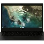 Samsung Galaxy Chromebook Go, XE345XDA-KA2UK Chrome OS Laptop, 14 Inch Full HD LED Screen, 4GB RAM, 64GB Memory, Silver (UK Version)