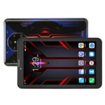 HEEPDD HD Tablet, Dazzling Orange Anti Blue Light 7 Inch Calling Tablet Rechargeable Battery for Android 10.0 (UK Plug)