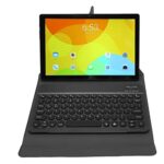 KUIDAMOS Digital Tablet, 24MP Camera GPS Tablet 7000mAh 10.1 Inch with Charging Cable for Entertainment for Studying (Black)