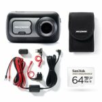 Nextbase 522GW Dash Cam, Hard Wiring Kit, Class 10 U3 64GB SD Card & Case included- Full 1440p/30fps HD In Car Camera- Wifi Bluetooth GPS- Alexa